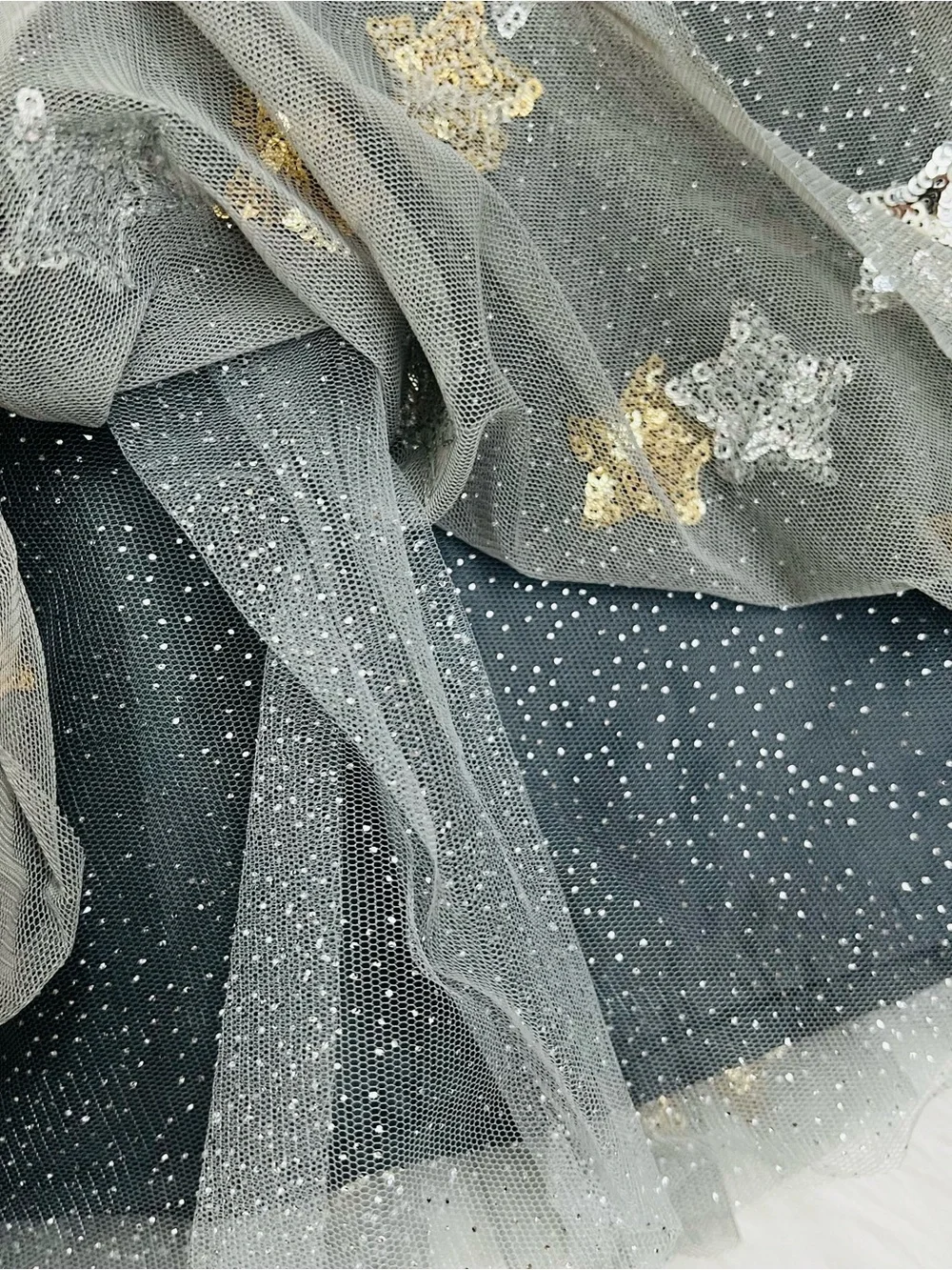 NWT! Zunie Kids' Sequin Velvet & Tulle Sequin Star & Sparkle Party Dress Sz 6